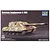 Product box for a Trumpeter 1/72 scale German Jagdpanzer E-100 plastic model kit featuring a painted model tank on the front.