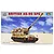 Box art for a Trumpeter 1/72 scale British AS-90 self-propelled gun model kit, featuring an illustration of the tank in a desert landscape.
