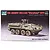 Trumpeter 1/72 scale plastic model kit box art for the US Army M1126 Stryker ICV, featuring a finished model of the eight-wheeled armoured vehicle.