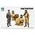 Trumpeter 1/35 Iraqi Tank Crew Scaled Plastic Model Kit 00439