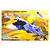 Box art for a Trumpeter 1/144 scale SU-34 Strike Flanker plastic model kit featuring an illustration of the aircraft in flight over a desert landscape.
