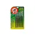 Trumpeter Master Tools 7-piece modeling brush set in original blister packaging, featuring a mix of flat and pointed brushes with dark handles.