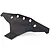 A black T-Bone Racing front basher bumper for Traxxas Stampede 4x4, shown from a top-down angle on a white background.