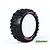 Louise 2.2" Front E-Spider Tyres on White Dish Rims - Glued Buggy Wheels w/ Foam 2Pcs L-T3198SWKF