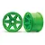 Traxxas 3.8" Green Rims 2Pcs 8671G