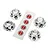 Traxxas TRX-4 Chrome Wheel Centre Caps 4Pcs 8176