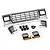 Traxxas TRX-4 Ford Bronco Chrome Front Grill w/ Headlight Mounts 8070