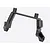 A black plastic Traxxas TRX-4 telemetry expander mount shown against a plain white background.
