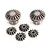 A set of five steel differential gears for a Traxxas UDR RC car, including two large bevel gears and three smaller pinion gears.