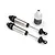 Traxxas UDR Silver Aluminium Rear 139mm GTR Shocks Assembled w/ Shock Oil 2Pcs 8460