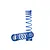 Traxxas UDR Blue Rear GTR Shock Spring 2Pcs 8445A