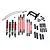 Traxxas TRX-4 Red Complete Long Arm Lift Kit 8140R