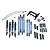 Traxxas TRX-4 Blue Complete Long Arm Lift Kit 8140X