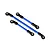 Traxxas TRX-4 Blue Steering Link, Drag Link and Panhard Link 8146X