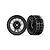 Traxxas 2.2" Method 105 Racing Black Chrome Rims 2Pcs 8171