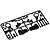 Tamiya Plastic Gear Box Links (Parts Bag D) 9005156