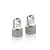 Tamiya Silver Aluminium Shock Cap 2Pcs 9805099