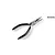 Tamiya Bending Long Nose Pliers w/ Cutter Craft Tool 74002
