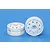 Tamiya 1/14 1.7" Truck Front White Matte Silver Rims 2Pcs 56541