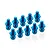 Tamiya 5mm Blue Aluminium Pivot Balls 10Pcs 53642