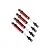 Traxxas TRX-4 Red Aluminium GTS Shocks Assembled w/o Springs 2Pc 8160R