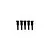 Tamiya 3x14mm Coarse Thread Binder Head Shoulder Screws 5Pcs 50582
