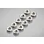 Tamiya 2mm Silver Steel Thin Nuts 10Pcs 9804230