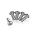 Tamiya 3x8mm Fine Thread Button Head Titanium Screws 5Pcs 53529