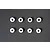Tamiya 5x11x4mm Plastic Bearing Set 10Pcs 0555015