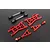 Rovan Aluminium (+25mm) Rear Suspension Arm and Driveshaft Upgrade Kit - Red 85440A