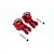 GPM Red Aluminium ARRMA Kraton & Outcast Rear Hubs MAK022-R