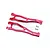 GPM Red Aluminium ARRMA Kraton, Talion & Outcast Front Upper Suspension Arms 2Pcs MAK054-R