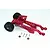 GPM Red Aluminium Wheel Bar w/ Wing Mount MAO040R-R