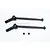 GPM Hardened Steel ARRMA Senton Front or Rear CVD Drive Shafts 2Pcs MAS085SF/R-BK