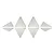 GPM UDR Stainless Steel Middle & Rear Tube Diamond Plate Panel Set UDRZSP2-OC