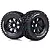 Louise 4.7/5.5" SC-Pioneer Tyres on Black Spoke Rims - Beadlocked Wheels 2Pcs L-T3292B