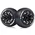 Louise 2.2" ST-Hornet Tyres on Black Spoke Rims - Glued Truck Wheels w/ Foam 2Pcs L-T3172SB