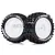 Louise 2.2" Rear E-Pioneer Tyres on White Dish Rims - Glued Buggy Wheels w/ Foam 2Pcs L-T3278SWKR