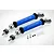 GPM Blue Stainless Steel Traxxas Slash/Stampede 4x4 Rear Universal Drive Shafts 2Pcs w/ 12mm Hexs SSLA1277RHA-B