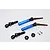 GPM Blue Steel Traxxas Slash/Stampede 4x4 Rear Universal Drive Shafts 2Pcs w/ 12mm Hexes SSLA1277RH-B