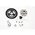 GPM Hardened Steel 56T 32dp/0.8Mod Spur Gear & 13T Pinion w/ Grey Aluminium Slipper Adapter SLA155613TLG-GS