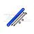 GPM Blue Aluminium Front Suspension Arm Pin Brace w/ Pins SLA2W008-B