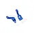 GPM Blue Aluminium Traxxas Slash 2WD Rear Hubs 2Pcs SLA2W022-B