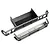 Traxxas UDR Satin Chrome Rear Bumper w/ Bumper Extension 8536X
