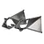 Traxxas UDR Satin Chrome Front & Rear Upper Suspension Arm Mount 8534X