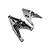 Traxxas UDR Satin Chrome Front Left Lower Suspension Arms w/ Insert 8533X