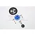 GPM Hardened Steel 56T 32dp/0.8Mod Spur Gear & 19T Pinion w/ Blue Aluminium Slipper Adapter SLA155619TLG-B