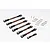 GPM Aluminium Turnbuckle Set 7Pcs SSLA160P-OC-BEBK