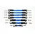 GPM Blue Aluminium Traxxas Slash 4x4 Complete Turnbuckle Set 7Pcs w/ Hardware SLA160P-B-BEBK