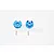 GPM Blue Aluminium Traxxas Slash 4x4 12mm Wheel Hex 2Pcs SLA006-B